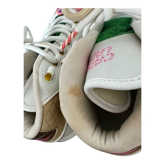 Hasbro x Reebok Question Mid 'Candy Land' White GZ0081 Rare M5/W7 STAINED - Picture 9 of 11